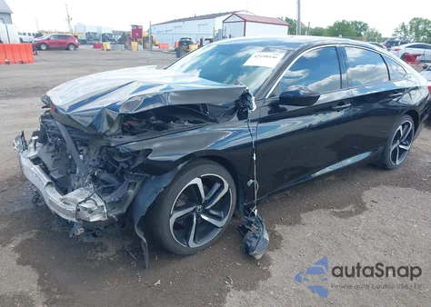 2018 Honda Accord Sport из США, поврежденный, VIN 1HGCV1F31JA225708